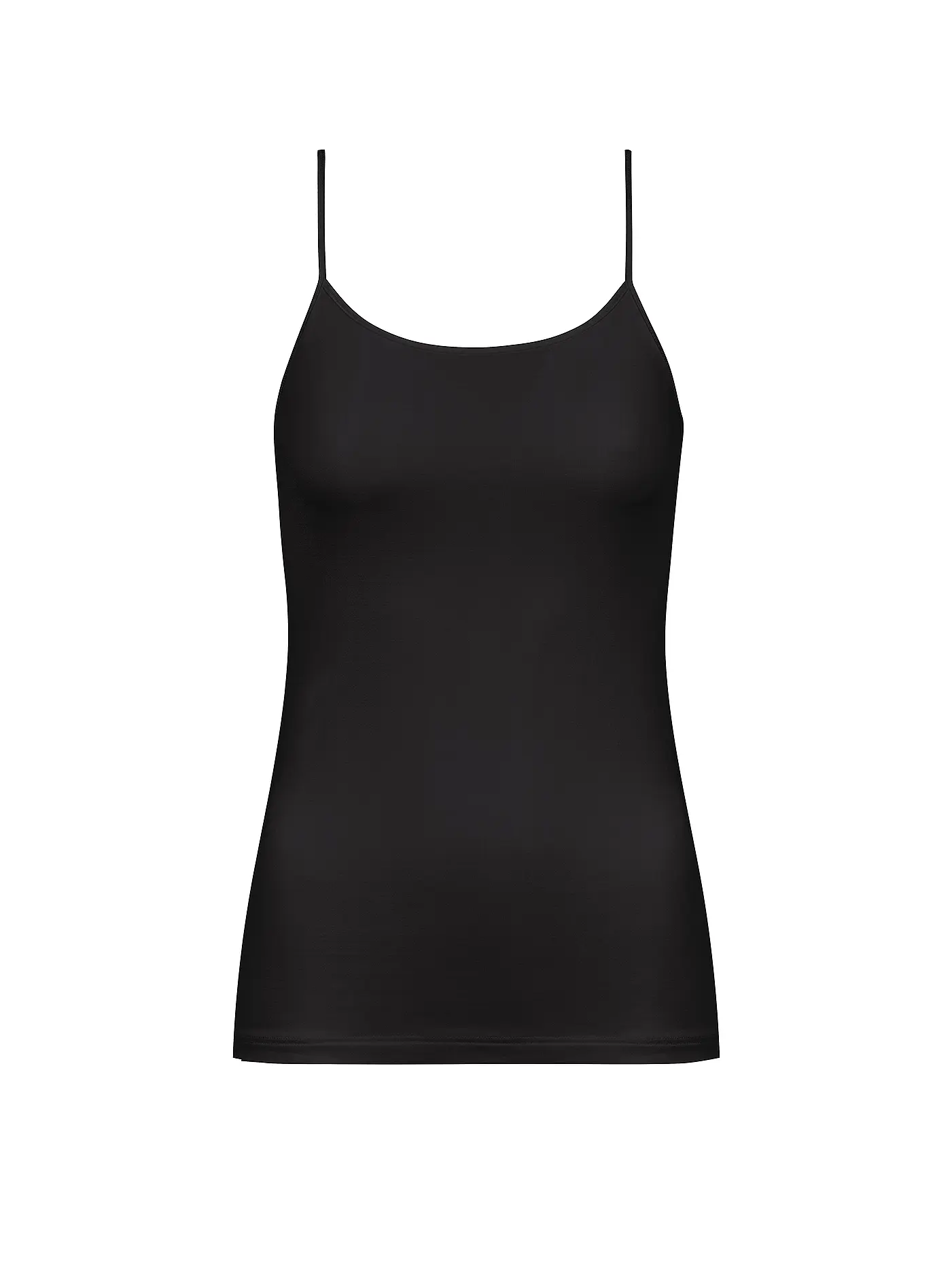 MEY | Top - Unterhemd EMOTION cream tan | schwarz